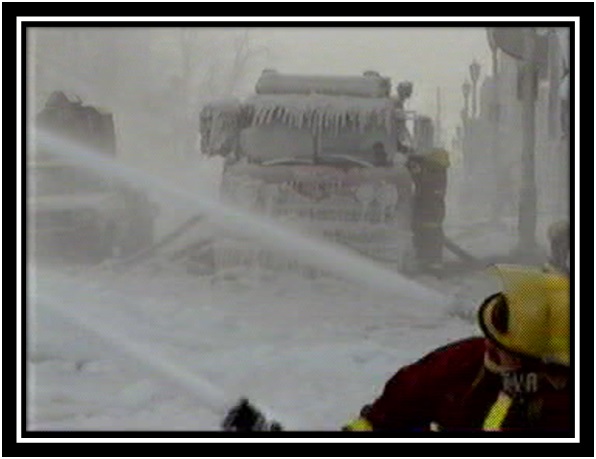 Les photos du feu du Centre Carleton en janvier 1999 Collection privée 3