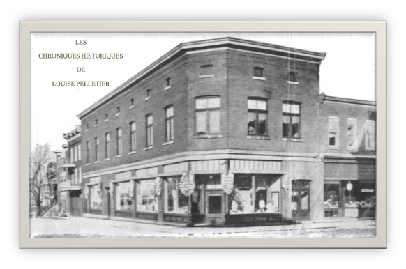 Cette photo date 1900 ANQ. Je tiens à préciser à droite de la photo. C’est le magasin Joseph Paul en 1910. 